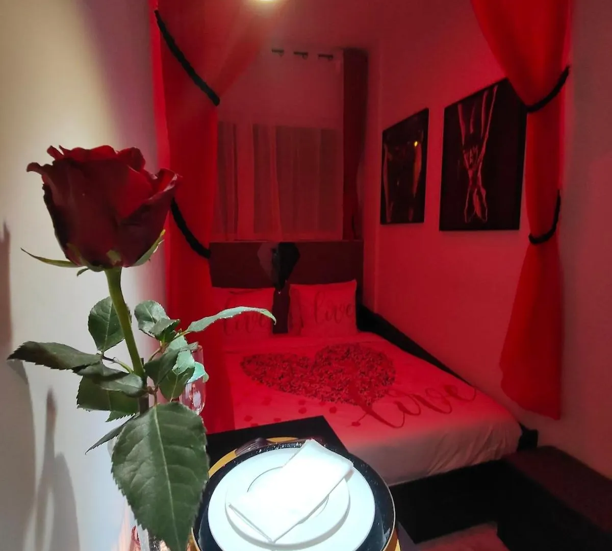 Romantic Apartment Le Red Diamond Пьер-Бенит